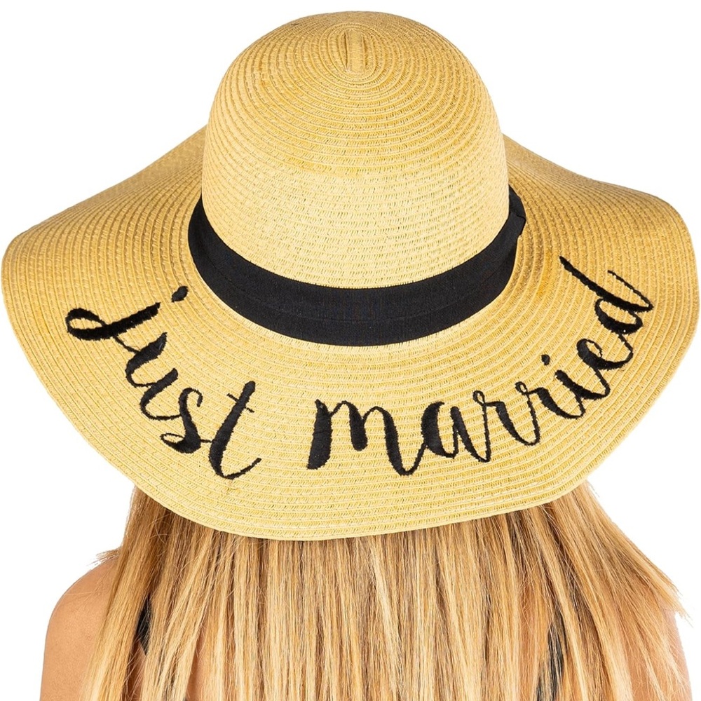 NWT Just Married Sun Hat